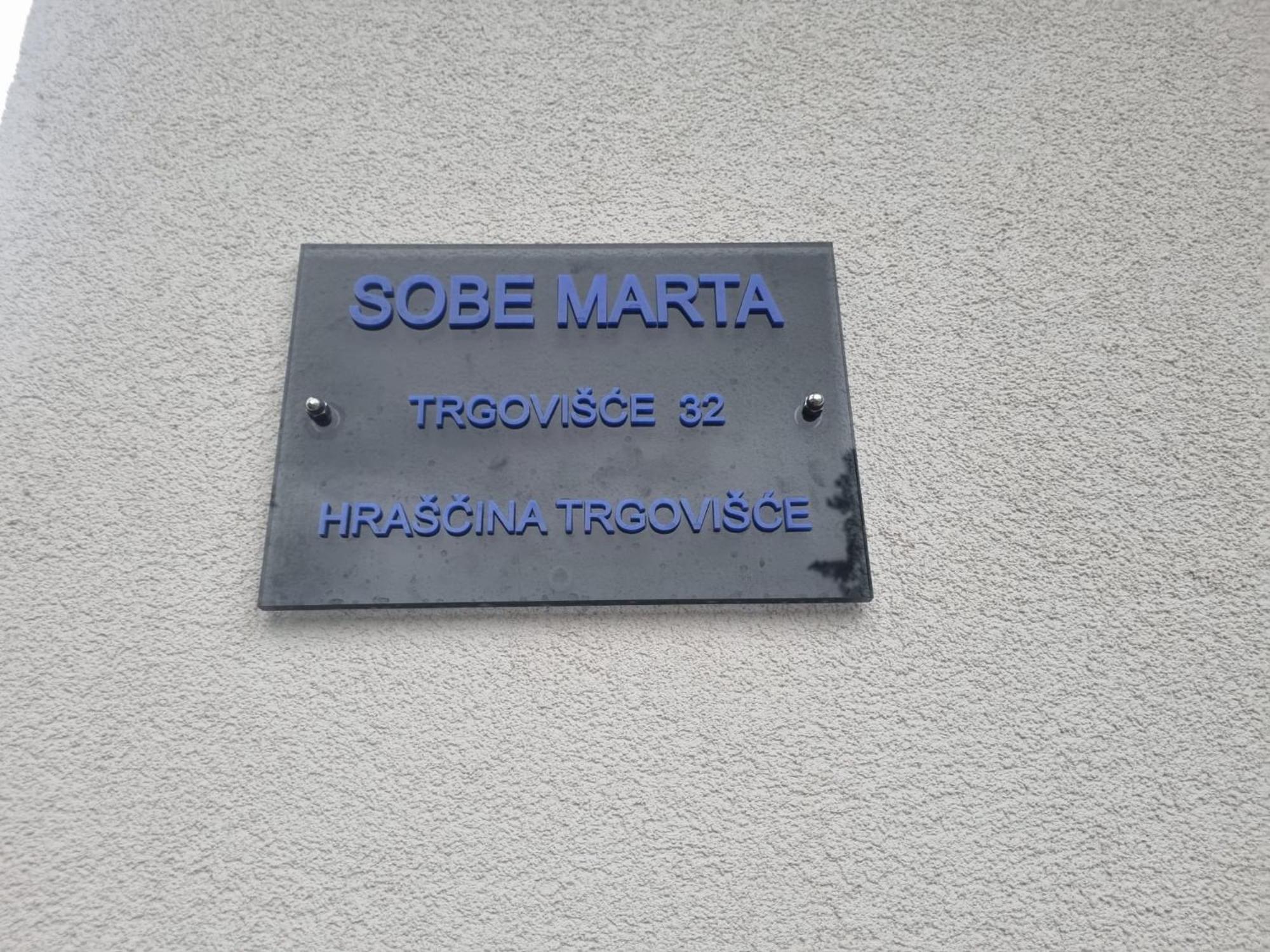 Hotel Sobe Marta Trgovisce Exterior foto